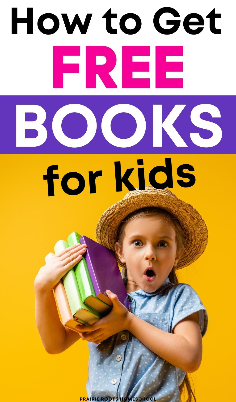 How to Get Free Books for Kids by Mail (And More!) - Prairie Roots