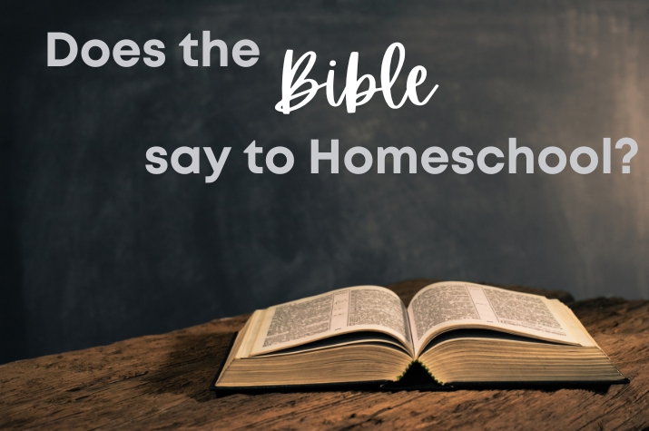 Does the Bible say to homeschool? Featured blog image.